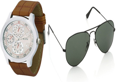 

Atkin Wrist Watch Men's Combo