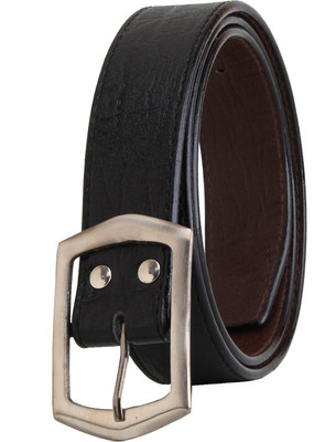 

Elligator Men Casual, Party, Formal Black Artificial Leather Belt