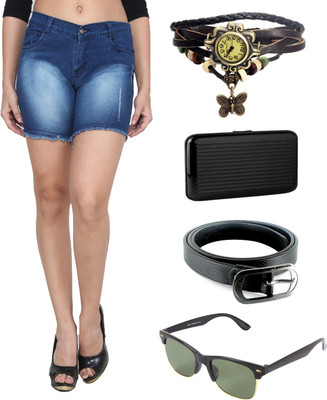 

Ansh Fashion Wear Shorts Women's Combo