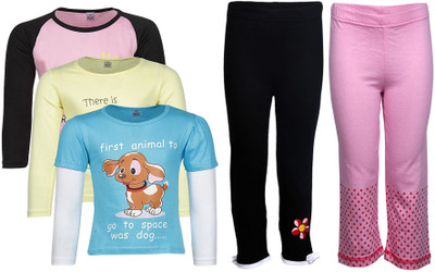 

Gkidz Girls Casual T-shirt, Multicolor