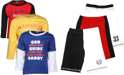 

Gkidz Boys Casual T-shirt, Multicolor