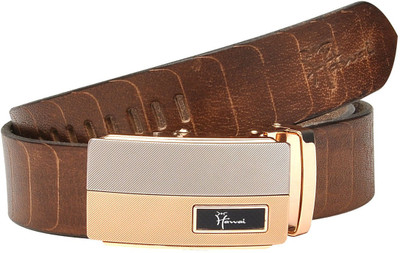 

Hawai Men Casual, Formal Brown Genuine Leather Belt