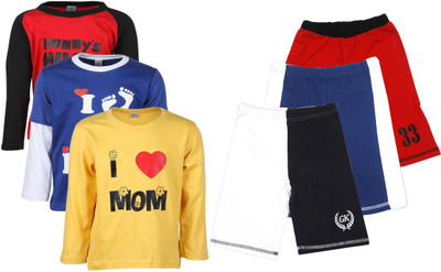 

Gkidz Boys Casual T-shirt, Multicolor
