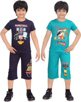 

Dongli Boys Casual(Multicolor, Navy tblue navy tblue