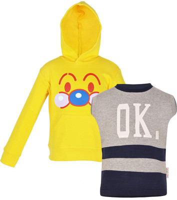 

Gkidz Boys Casual T-shirt(Yellow