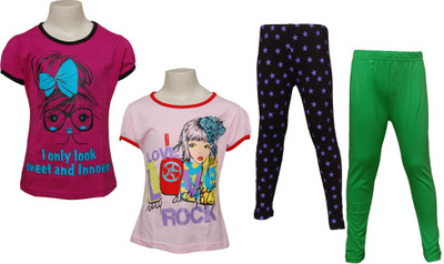 

Little Stars Girls Casual Top(Multicolor