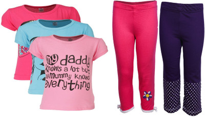 

Gkidz Girls Casual T-shirt, Multicolor