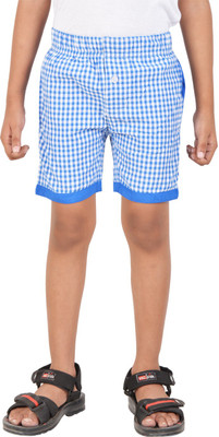 

Gkidz Short For Boys Cotton Linen Blend, Cotton Nylon Blend, Cotton Linen Blend(Blue, Pack of 1, Light blue