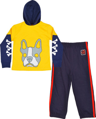

Gkidz Boys Casual T-shirt(Multicolor, Yellow