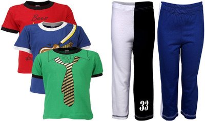 

Gkidz Boys Casual T-shirt, Multicolor