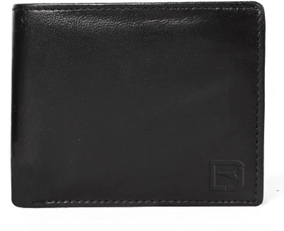 

Revolver Men Black Genuine Leather Wallet(6 Card Slots), Lavish black