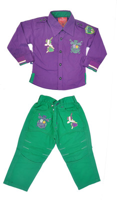 

Good Boy Boys T-shirt(Purple, Moff