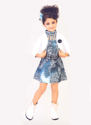 

Hey Baby Girls Party(Festive) Dress Jacket(Blue