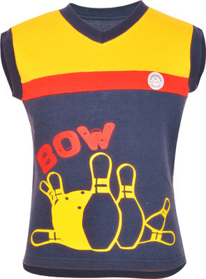 

Gkidz Sleeveless Printed Boys Sweatshirt, Dark blue