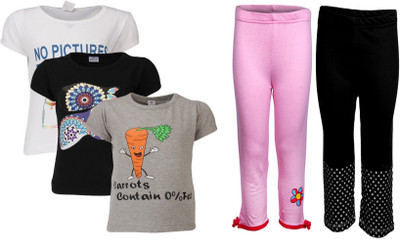 

Gkidz Girls Casual T-shirt, Multicolor