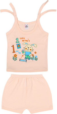 HARSHA Girls Vest(Beige)