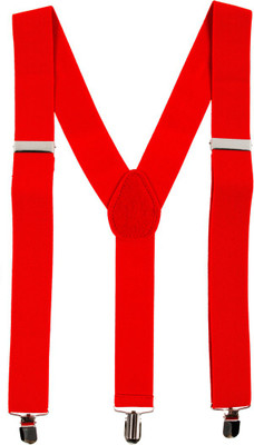 

Eccellente Y- Back Suspenders for Men(Red)