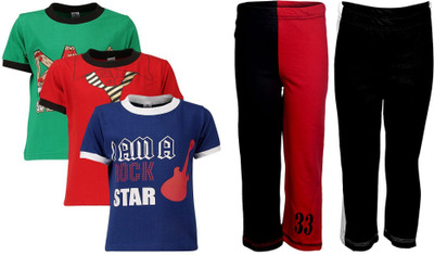 

Gkidz Boys Casual T-shirt, Multicolor