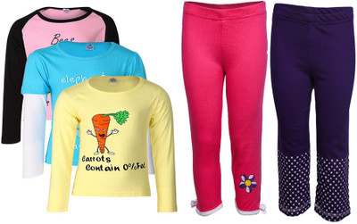 

Gkidz Girls Casual T-shirt, Multicolor