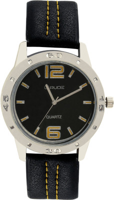 

Crude rg83 leather strap bond collection steel case awesome look watch for men Watch - For Men