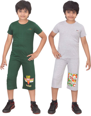 

Dongli Boys Casual(Multicolor, Mgreen wmelange mgreen wmelange