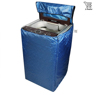 E-Retailer Top Loading Washing Machine  Cover(Width: 59 cm, Blue)