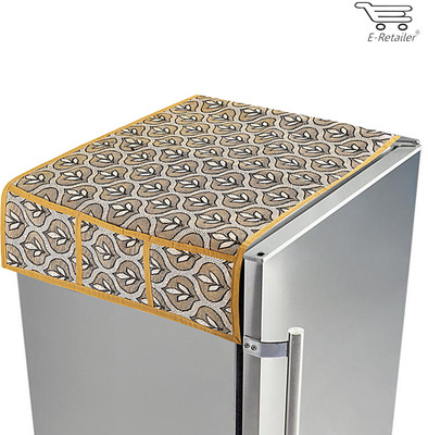 

E-Retailer Refrigerator Cover(Gold)