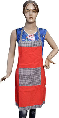 

Shreejee Cotton Home Use Apron - Free Size(Multicolor, Pack of 2)