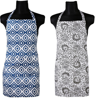 

Pep Home Cotton Chef's Apron - Free Size(Multicolor, Pack of 2)