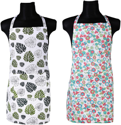 

Pep Home Cotton Chef's Apron - Free Size(Multicolor, Pack of 2)