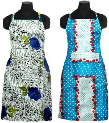 

Shivkirpa Nylon Home Use Apron - Medium(Multicolor, Pack of 2)