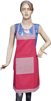 

Shreejee Cotton Home Use Apron - Free Size(Multicolor, Pack of 2)