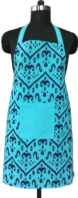 

Lushomes Cotton Chef's Apron - Free Size(Dark Blue, Single Piece)