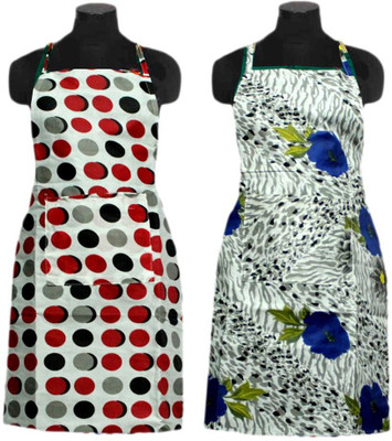 

Shivkirpa Nylon Home Use Apron - Medium(Multicolor, Pack of 2)