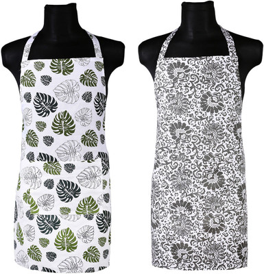 

Pep Home Cotton Chef's Apron - Free Size(Multicolor, Pack of 2)