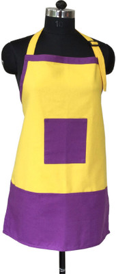 

Lushomes Cotton Chef's Apron - Free Size(Purple, Single Piece)