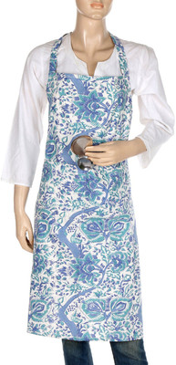 

Rajrang Cotton Chef's Apron - Free Size(Blue, Single Piece)