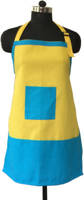 

Lushomes Cotton Chef's Apron - Free Size(Light Blue, Single Piece)