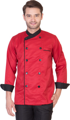 

Dressdotcom Blended Chef's Apron - Large(Red, Single Piece)
