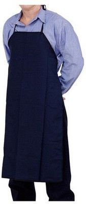 

Hansafe Cotton Home Use Apron - Medium(Blue, Single Piece)