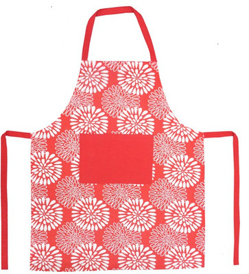 50% OFF on Cotonex Cotton Home Use Apron - Free Size(Red, White, Single Piece) 50% OFF on Cotonex Cotton Home Use Apron - Free Size(Red, White, Single Piece)