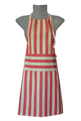 

VKE Product Cotton Home Use Apron - Free Size(Red, Single Piece)