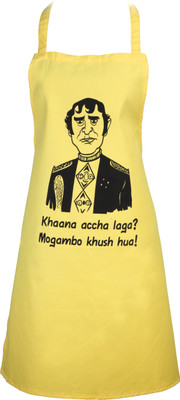 

Eco Corner Cotton Chef's Apron - Free Size(Yellow, Single Piece)