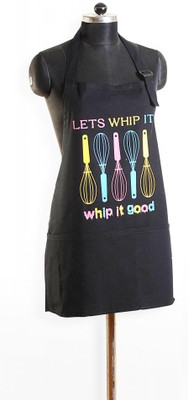 

Swayam Cotton Apron - Free Size(Black, Single Piece)
