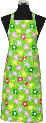 

Florina Polyester Home Use Apron - Free Size(Green, Single Piece)