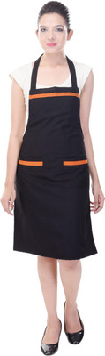 

SwitchOn Polyester Apron - Free Size(Black, Single Piece)