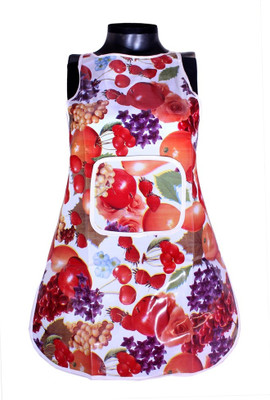 

Elegance Cotton Home Use Apron - Free Size(Multicolor, Single Piece)