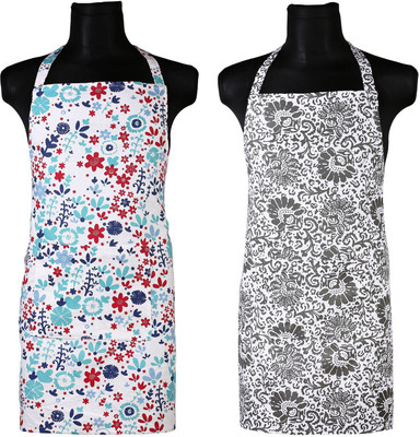 

Pep Home Cotton Chef's Apron - Free Size(Multicolor, Pack of 2)