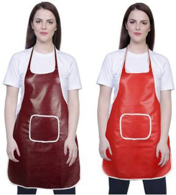 

Shreejee Cotton Home Use Apron - Free Size(Multicolor, Pack of 2)