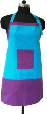 

Lushomes Cotton Chef's Apron - Free Size(Lavender, Single Piece)